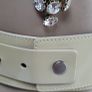 JAEGER genuine leather beige patent waistband belt - Sz M - Rrp 95 (New) Image 10