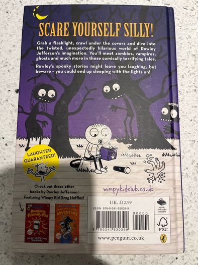 A wimpy kid story. Awesome Friendly Spooky Stories - Hardback New