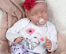 Reborn dolls - 17-Inch Handmade Realistic Baby Dolls Soft Cloth Body with Toy Accessories, Reborn Baby Dolls Like a Lifelike Baby (FREE SHIPPING)