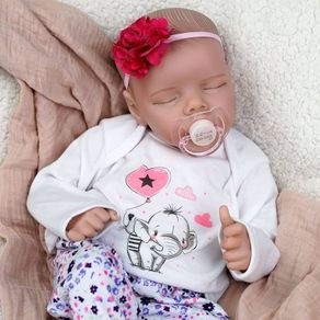Reborn dolls - 17-Inch Handmade Realistic Baby Dolls Soft Cloth Body with Toy Accessories, Reborn Baby Dolls Like a Lifelike Baby (FREE SHIPPING)