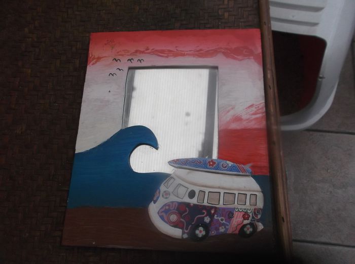 Lovely Hippie Bus Mirror