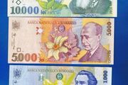 Romania - 3 X Banknotes 1000 Lei / 10000 Lei 1998 / 1999 Unc Set
