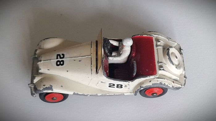 Diecast Vintage Dinky Toys MG Midget Sports - Fair to Good Original Condition/No Box