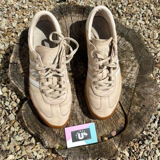 Premium Adidas Samba Cream White Leather Gum