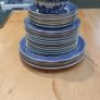 Vintage Arklow Pottery Willow Pattern (Without Gilt) Sugar Bowl - Replacements.com!! Image 6