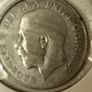 English Shilling 1924 Image 2
