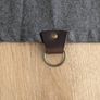 Grey Wool Curtains Image 2