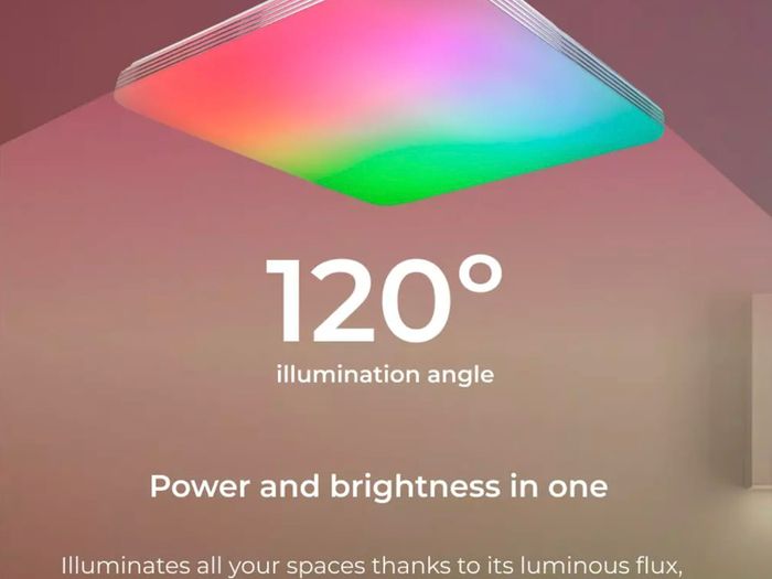Twilight SmartLED ceiling light, RGBIC + CCT,  iLink app,