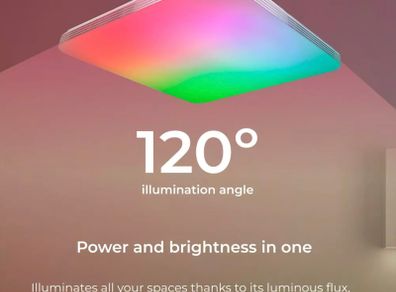 Twilight SmartLED ceiling light, RGBIC + CCT,  iLink app,