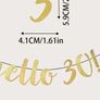 Hello 30 Birthday Banner Image 2