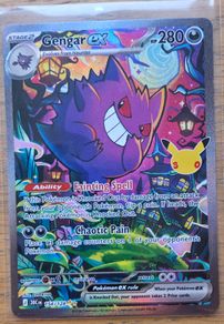 Pokemon 30th Anniversary Gengar ex 154