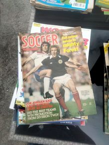 vintage football magazines
