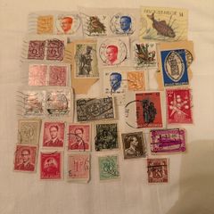 Belgium franc stamp collection