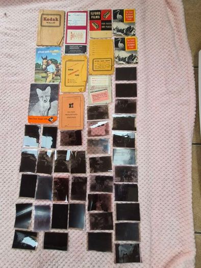 Vintage Photographic negative Strips