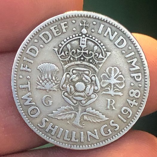 1948 Florin /Two Shillings George VI