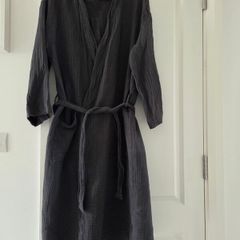 H&M muslin dressing gown s/m