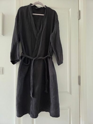 H&M muslin dressing gown s/m
