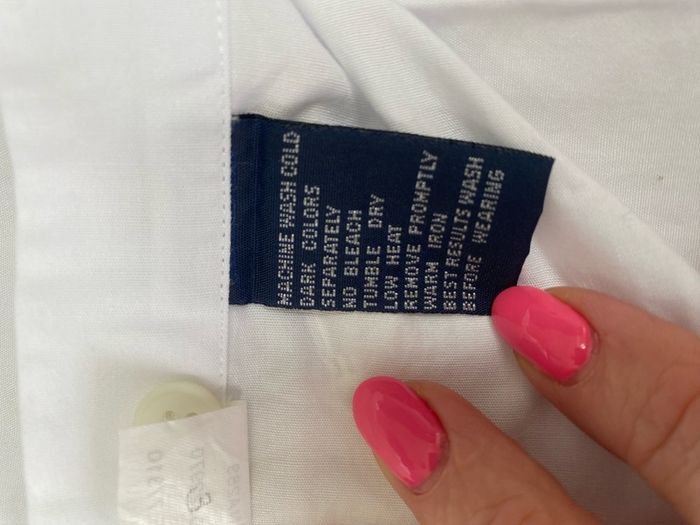 New Ralph Lauren Chaps White Shirt XXL