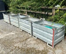 4 x Doka Heavy Duty Galvanised Boxs
