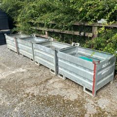 4 x Doka Heavy Duty Galvanised Boxs