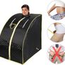 Mini Sauna, Steam Sauna for Home, Steam Generator SPA Home Sauna Steam Sauna Machine with Sauna Tent and Remote Control Temperature (75 x 35 x 25 cm, Image 4