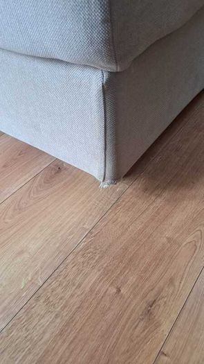 Cream corner sofa