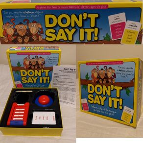 Don,t Say It Board Game