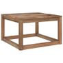 10 Piece Garden Lounge Set Brown Impregnated Pinewood Image 7