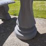 Freshly Refurbished 3-Piece Concrete Garden Set in Anthracite Grey Image 5