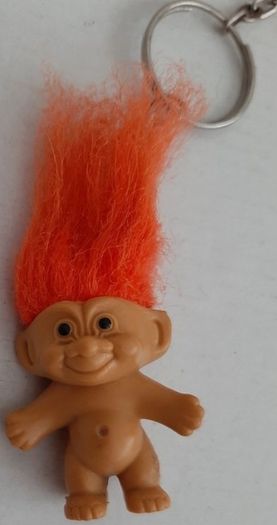 vintage troll mini keyring