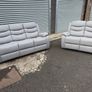 Roma Sorrento Leather Recliner Sofa Image 8