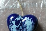vintage heart shaped pomander