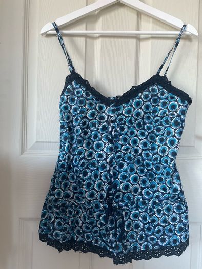 Women's Blue Print Cami