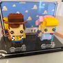 Lego 40553 Woody and Bo Peep Brickheadz in Display Case Image 2