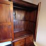 solid mahogany wardrobe Image 8