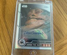 2023 Topps Star Wars Chrome David Barclay as Jabba the Hut