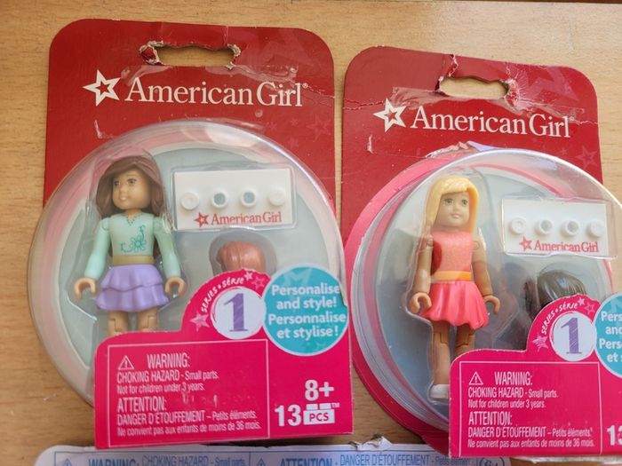 Collectible Miniature dolls incl American girl, ILY, Baby born