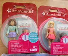 Collectible Miniature dolls incl American girl, ILY, Baby born