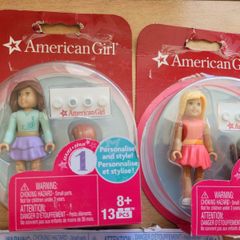 Collectible Miniature dolls incl American girl, ILY, Baby born