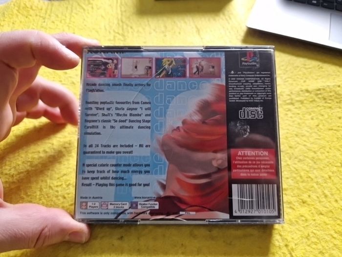 Dancing Stage Euromix PlayStation1 Ps1 PlayStation2 Ps2 Games Original