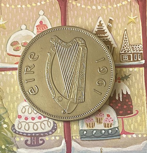Eire, 1961. Half Crown - Free Post