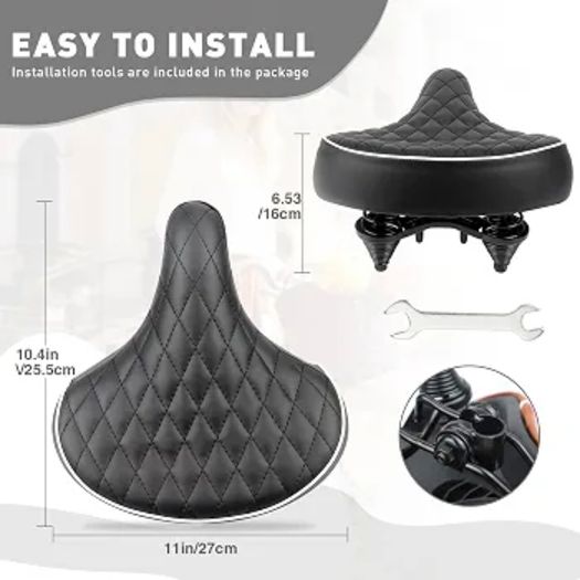 GreLiving Bicycle Oversized Saddle