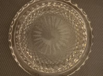Waterford cigar ashtray.