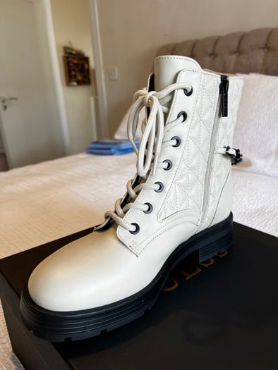 [New!] Guess Military Combat Boots