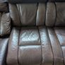 Soft leather electric recliner sofa - 3 seater Image 5