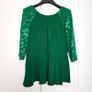 Ollie & Mac Emerald Green Lace Top Skirt Co-ords 14UK/42EU Image 2