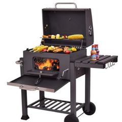 BRAND NEW Waterproof Black BBQ Grills For Yard Garden Outdoor