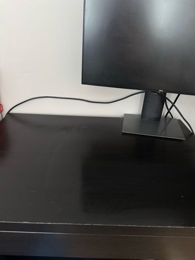 Desk and 2x monitors