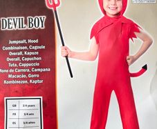 Halloween devil costume