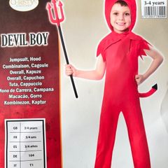 Halloween devil costume